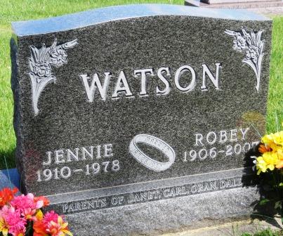 WATSON, JENNIE - Poweshiek County, Iowa | JENNIE WATSON 