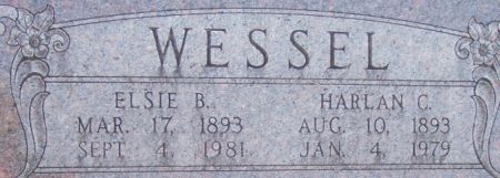 WESSEL, HARLAN C. - Poweshiek County, Iowa | HARLAN C. WESSEL 