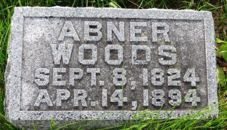 WOODS, ABNER - Poweshiek County, Iowa | ABNER WOODS 
