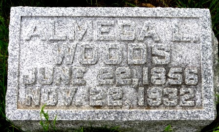 WOODS, ALMEDA L. - Poweshiek County, Iowa | ALMEDA L. WOODS 