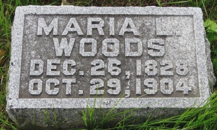 WOODS, MARIA L. - Poweshiek County, Iowa | MARIA L. WOODS 