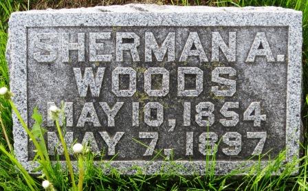 WOODS, SHERMAN A. - Poweshiek County, Iowa | SHERMAN A. WOODS 