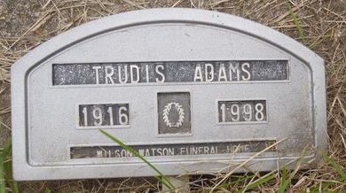 ADAMS, TRUDIS (HILTON) - Ringgold County, Iowa | TRUDIS (HILTON) ADAMS 