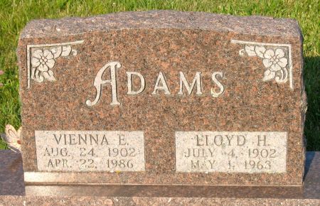 ADAMS, VIENNA E. (BROWN) - Ringgold County, Iowa | VIENNA E. (BROWN) ADAMS 