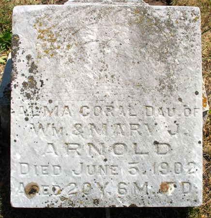 ARNOLD, ALMA CORAL - Ringgold County, Iowa | ALMA CORAL ARNOLD 