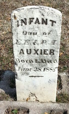 AUXIER, INFANT DAUGHTER - Ringgold County, Iowa | INFANT DAUGHTER AUXIER 