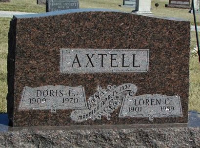 AXTELL, LOREN C. - Ringgold County, Iowa | LOREN C. AXTELL 