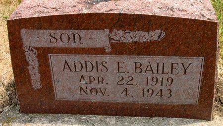BAILEY, ADDIS E. - Ringgold County, Iowa | ADDIS E. BAILEY 