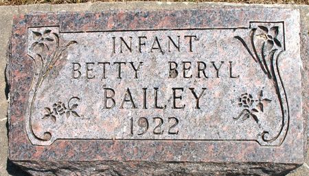BAILEY, BETTY BERYL - Ringgold County, Iowa | BETTY BERYL BAILEY 