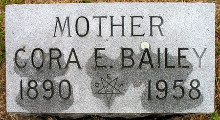 BAILEY, CORA E. (RUBY) - Ringgold County, Iowa | CORA E. (RUBY) BAILEY 
