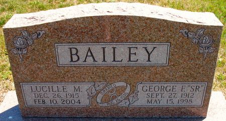 BAILEY, LUCILLE MAY (KING) - Ringgold County, Iowa | LUCILLE MAY (KING) BAILEY 