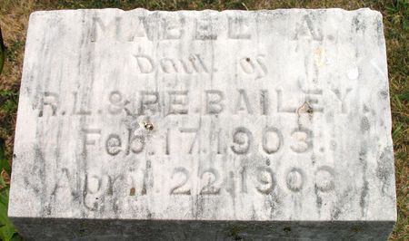 BAILEY, MABEL A. - Ringgold County, Iowa | MABEL A. BAILEY 
