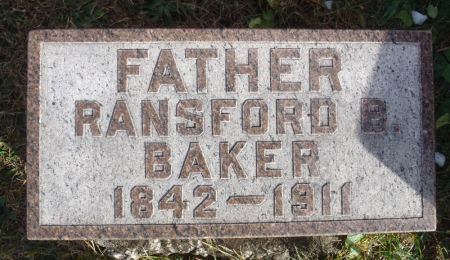 BAKER, RANSFORD - Ringgold County, Iowa | RANSFORD BAKER 