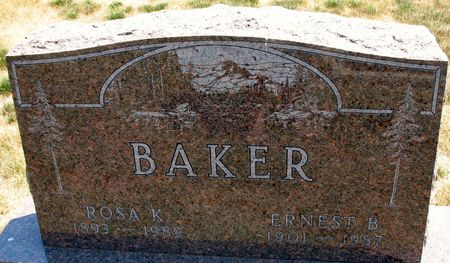 BAKER, ROSA KATHARINA (BECK) - Ringgold County, Iowa | ROSA KATHARINA (BECK) BAKER 