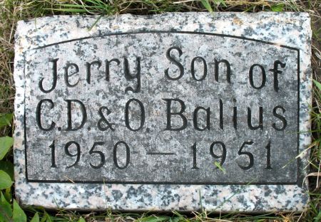 BALIUS, JERRY - Ringgold County, Iowa | JERRY BALIUS 
