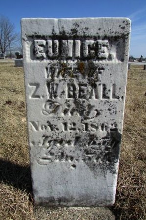 SPINK BEALL, EUNICE - Ringgold County, Iowa | EUNICE SPINK BEALL 