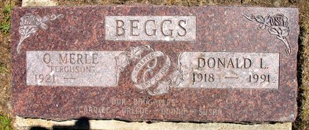 BEGGS, DONALD L. - Ringgold County, Iowa | DONALD L. BEGGS 