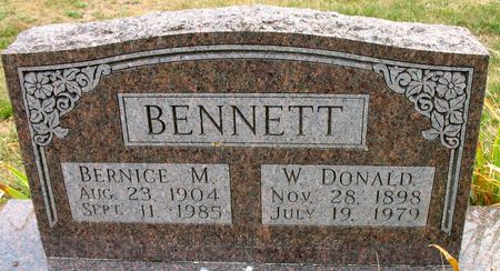 BENNETT, WILLIAM DONALD - Ringgold County, Iowa | WILLIAM DONALD BENNETT 