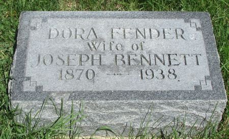 FENDER BENNETT, DORA - Ringgold County, Iowa | DORA FENDER BENNETT 