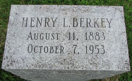 BERKEY, HENRY L. - Ringgold County, Iowa | HENRY L. BERKEY 