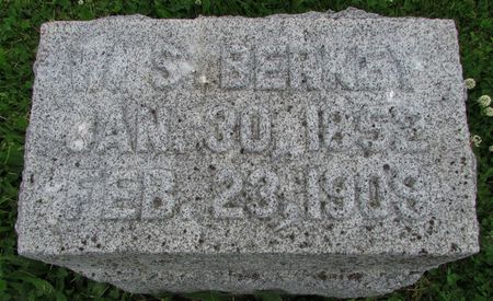 BERKEY, WILLIAM STEWART - Ringgold County, Iowa | WILLIAM STEWART BERKEY 