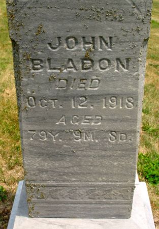 BLADON, JOHN - Ringgold County, Iowa | JOHN BLADON 