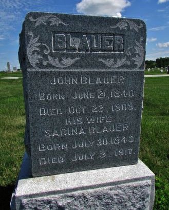 BLAUER, JOHN - Ringgold County, Iowa | JOHN BLAUER 