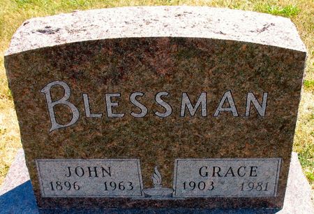 BLESSMAN, JOHN - Ringgold County, Iowa | JOHN BLESSMAN 