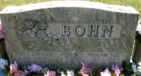 JOHNSON BOHN, VIOLA - Ringgold County, Iowa | VIOLA JOHNSON BOHN 