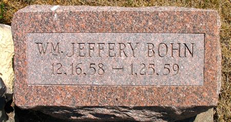 BOHN, WILLIAM JEFFERY - Ringgold County, Iowa | WILLIAM JEFFERY BOHN 