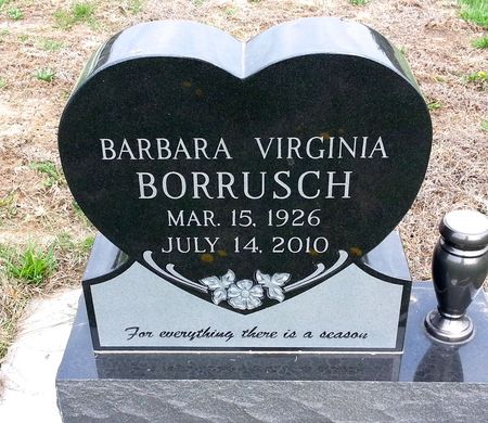 BORRUSCH, BARBARA VIRGINIA - Ringgold County, Iowa | BARBARA VIRGINIA BORRUSCH 