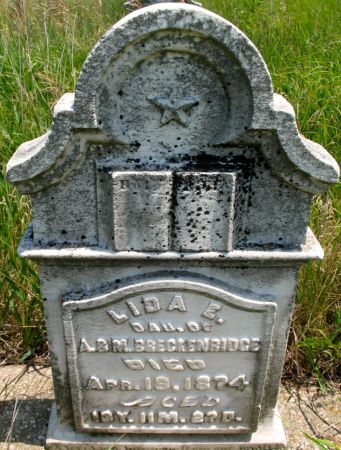 BRECKENRIDGE, LIDA ELIZA - Ringgold County, Iowa | LIDA ELIZA BRECKENRIDGE 