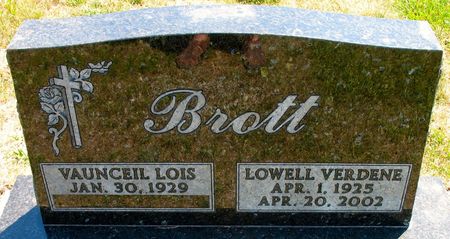 BROTT, LOWELL VERDENE - Ringgold County, Iowa | LOWELL VERDENE BROTT 
