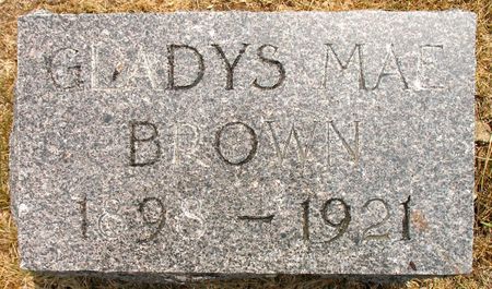 BROWN, GLADYS MAE - Ringgold County, Iowa | GLADYS MAE BROWN 