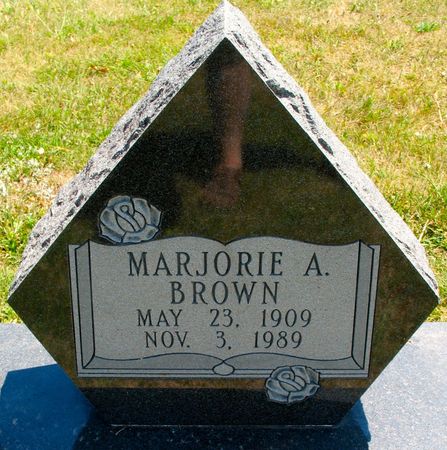 BROWN, MARJORIE A. - Ringgold County, Iowa | MARJORIE A. BROWN 