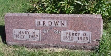 BROWN, MARY M. - Ringgold County, Iowa | MARY M. BROWN 