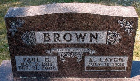 BROWN, PAUL C. - Ringgold County, Iowa | PAUL C. BROWN 