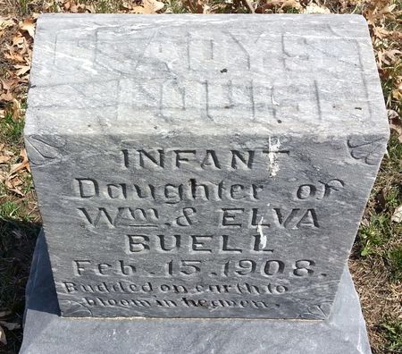 BUELL, GLADYS LOUISE - Ringgold County, Iowa | GLADYS LOUISE BUELL 