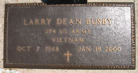 BUSBY, LARRY DEAN - Ringgold County, Iowa | LARRY DEAN BUSBY 