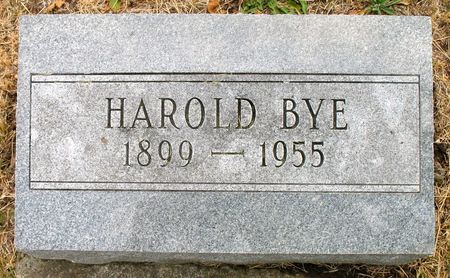 BYE, HAROLD - Ringgold County, Iowa | HAROLD BYE 