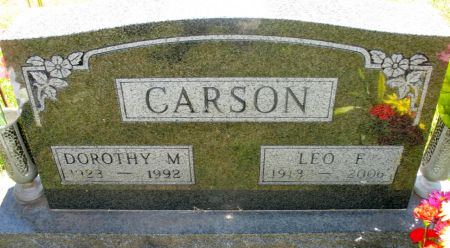 CARSON, LEO F. - Ringgold County, Iowa | LEO F. CARSON 