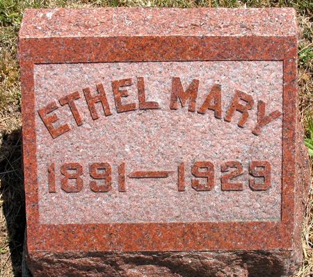 CARSON, ETHEL MARY - Ringgold County, Iowa | ETHEL MARY CARSON 