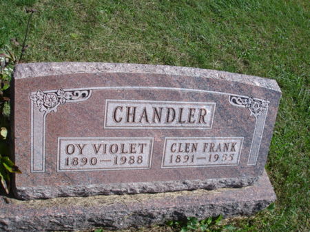CHANDLER, OY VIOLET - Ringgold County, Iowa | OY VIOLET CHANDLER 