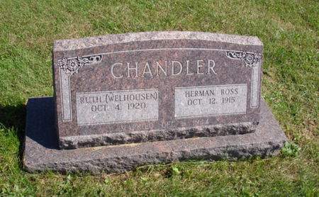 WELHOUSEN CHANDLER, RUTH W. - Ringgold County, Iowa | RUTH W. WELHOUSEN CHANDLER 