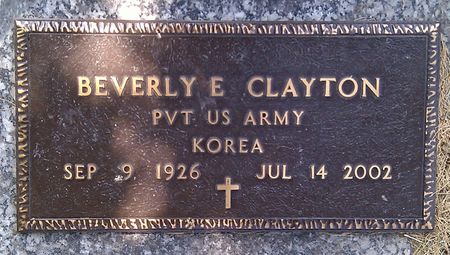 CLAYTON, BEVERLY E. - Ringgold County, Iowa | BEVERLY E. CLAYTON 