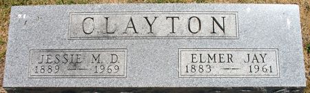 CLAYTON, JESSIE M. D. - Ringgold County, Iowa | JESSIE M. D. CLAYTON 