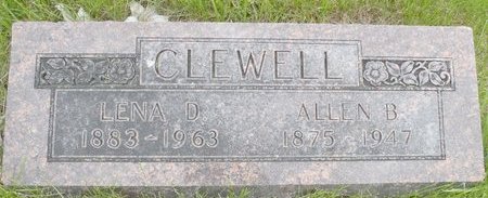 CLEWELL, LENA D. (JORDAN) - Ringgold County, Iowa | LENA D. (JORDAN) CLEWELL 