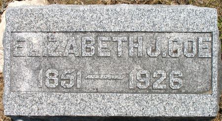 COE, ELIZABETH J. - Ringgold County, Iowa | ELIZABETH J. COE 