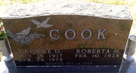 COOK, GEORGE D. - Ringgold County, Iowa | GEORGE D. COOK 
