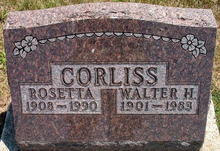 CORLISS, ROSETTA - Ringgold County, Iowa | ROSETTA CORLISS 